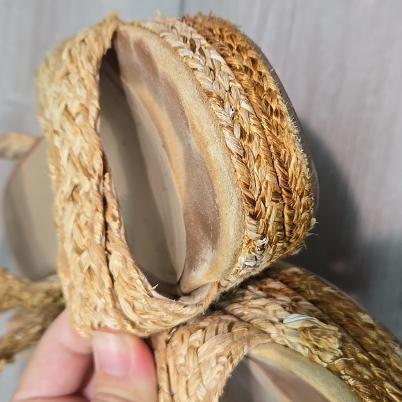 Stuart Weitzman Women Ankle Leather Wedge Platform shoes sz 10M - Picture 5 of 13